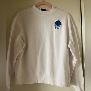 White Crewneck Sweatshirt from Zumiez